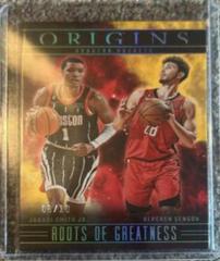 Alperen Sengun / Jabari Smith Jr. [Gold] #8 Basketball Cards 2023 Panini Origins Roots of Greatness Prices