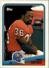 Mark Haynes #35 Football Cards 1988 Topps Prices