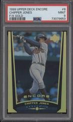 Chipper Jones [F/X Gold] #179 Baseball Cards 1999 Upper Deck Encore Prices