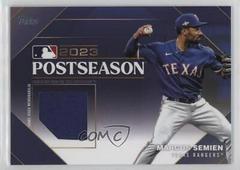 Marcus Semien Baseball Cards 2024 Topps Postseason Performance Relic Prices