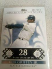 Ken Griffey Jr. [28 Runs Batted in] #33 Baseball Cards 2008 Topps Moments & Milestones Prices