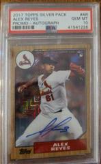 Alex Reyes [Autograph] #87-AR Baseball Cards 2017 Topps Silver Pack Promo Prices