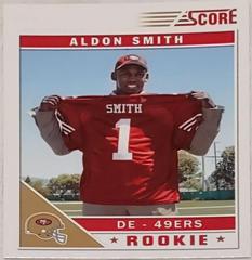 Aldon Smith [Holding Jersey Glossy] #306 Football Cards 2011 Panini Score Prices