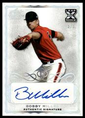 Bobby Miller [Spectrum Silver] #A-BM1 Baseball Cards 2020 Leaf Trinity Autographs Prices