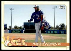 Vladimir Guerrero Jr. Baseball Cards 2020 Topps Opening Day Spring Has Sprung Prices