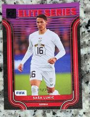 Sasa Lukic [Purple] Soccer Cards 2022 Panini Donruss Elite Series Prices