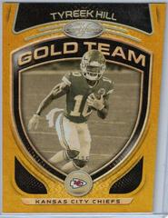 Tyreek Hill [Gold] #GT-13 Football Cards 2021 Panini Certified Gold Team Prices