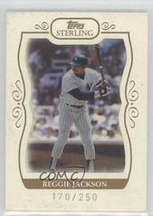 Reggie Jackson #148 Baseball Cards 2008 Topps Sterling Prices