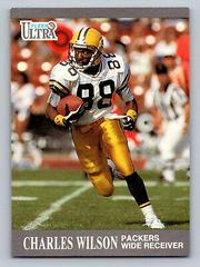 Charles Wilson Football Cards 1991 Ultra Prices