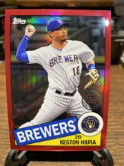 Keston Hiura [Red Refractor] #85TC-16 Baseball Cards 2020 Topps Chrome 1985 Prices