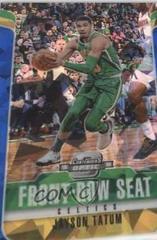 Jayson Tatum [Blue Cracked Ice] #16 Basketball Cards 2018 Panini Contenders Optic Front Row Seat Prices