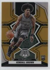 Kendall Brown [Gold] #15 Basketball Cards 2022 Panini Chronicles Draft Picks Mosaic Prices