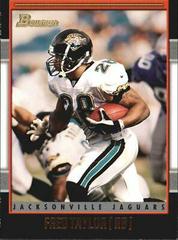 Fred Taylor [Gold] #8 Football Cards 2001 Bowman Prices