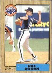 Bill Doran #243 Baseball Cards 1987 O Pee Chee Prices