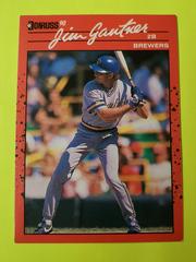 James Elmer Gantner #291 Baseball Cards 1990 Donruss Prices