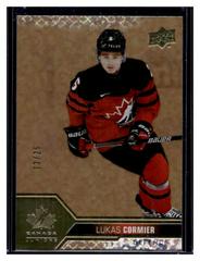 Lukas Cormier [Gold Dots] Hockey Cards 2022 Upper Deck Team Canada Juniors Prices