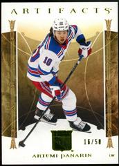Artemi Panarin [Yellow] #101 Hockey Cards 2022 Upper Deck Artifacts Prices