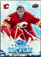 Jacob Markstrom #FI-15 Hockey Cards 2021 Upper Deck Ice Frozen In Prices