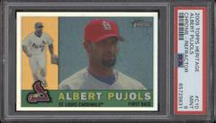 Albert Pujols [Black Border Refractor] Baseball Cards 2009 Topps Heritage Chrome Prices