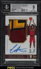 Collin Sexton [Patch Autograph] Basketball Cards 2018 Panini National Treasures Prices