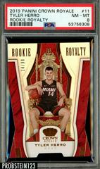 Tyler Herro #11 Basketball Cards 2019 Panini Crown Royale Rookie Royalty Prices
