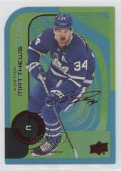 Auston Matthews [Green] Hockey Cards 2022 Upper Deck MVP Colors and Contours Prices