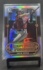 Druw Jones [Refractor] #DPP-11 Baseball Cards 2023 Bowman Draft Picks & Prospects Prices