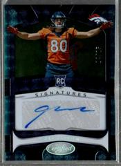 Greg Dulcich [Teal Etch] #RS-GD Football Cards 2022 Panini Certified Rookie Signatures Prices