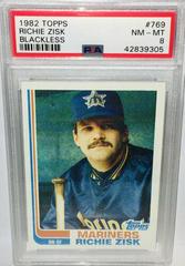 Richie Zisk [Blackless] #769 Baseball Cards 1982 Topps Prices