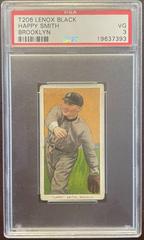 Happy Smith #NNO Baseball Cards 1909 T206 Lenox Black Prices