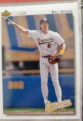 Billy Spiers #214 Baseball Cards 1992 Upper Deck Prices