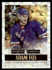 Adam Fox Hockey Cards 2021 Topps NHL Sticker Prices