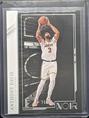 Anthony Davis #60 Basketball Cards 2021 Panini Noir Prices