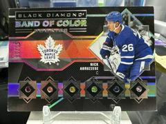 Nick Abruzzese #BCR-AB Hockey Cards 2022 Upper Deck Black Diamond Band of Color Rookies Prices