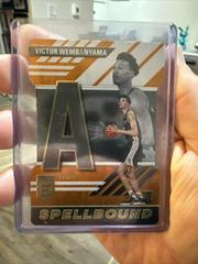 Victor Wembanyama [Orange Die-Cut] #8 Basketball Cards 2023 Donruss Elite Spellbound Prices