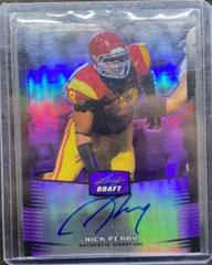 Nick Perry [Autograph Prismatic Purple] Football Cards 2012 Leaf Metal Draft Prices