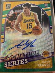 Austin Reaves [Green Wave] #SS-ARV Basketball Cards 2021 Panini Donruss Optic Signature Series Prices