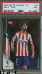 Joao Felix Soccer Cards 2019 Topps Chrome UEFA Champions League Prices