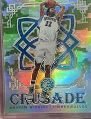 Andrew Wiggins [Camo] #22 Basketball Cards 2016 Panini Excalibur Crusade Prices
