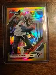 DeAndre Hopkins [Gold Die Cut Press Proof] Football Cards 2019 Donruss Prices