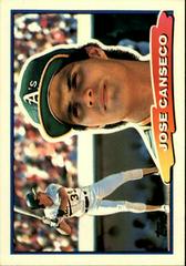 Jose Canseco #13 Baseball Cards 1988 Topps Big Prices