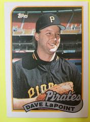 Dave LaPoint #89 Baseball Cards 1989 Topps Traded Tiffany Prices