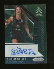 Sabrina Ionescu #SG-SIO Basketball Cards 2020 Panini Prizm WNBA Signatures Prices