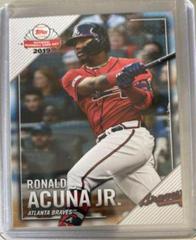 Ronald Acuna Jr #3 Baseball Cards 2019 Topps National Baseball Card Day Prices