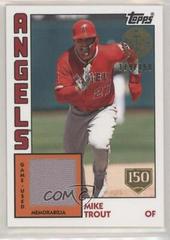 Mike Trout [150th Anniversary] Baseball Cards 2019 Topps 1984 Baseball Relics Prices