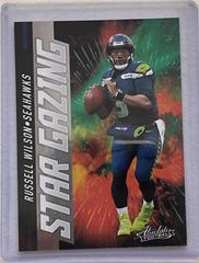 Russell Wilson #SG14 Football Cards 2021 Panini Absolute Star Gazing Prices