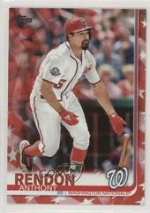 Anthony Rendon [Independence Day] Baseball Cards 2019 Topps Prices