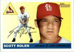 Scott Rolen #332 Baseball Cards 2004 Topps Heritage Prices