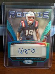 Christian Gonzalez [Teal] #RS-22 Football Cards 2023 Panini Certified Rookie Signatures Prices