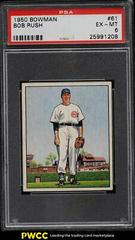 Bob Rush #61 Baseball Cards 1950 Bowman Prices